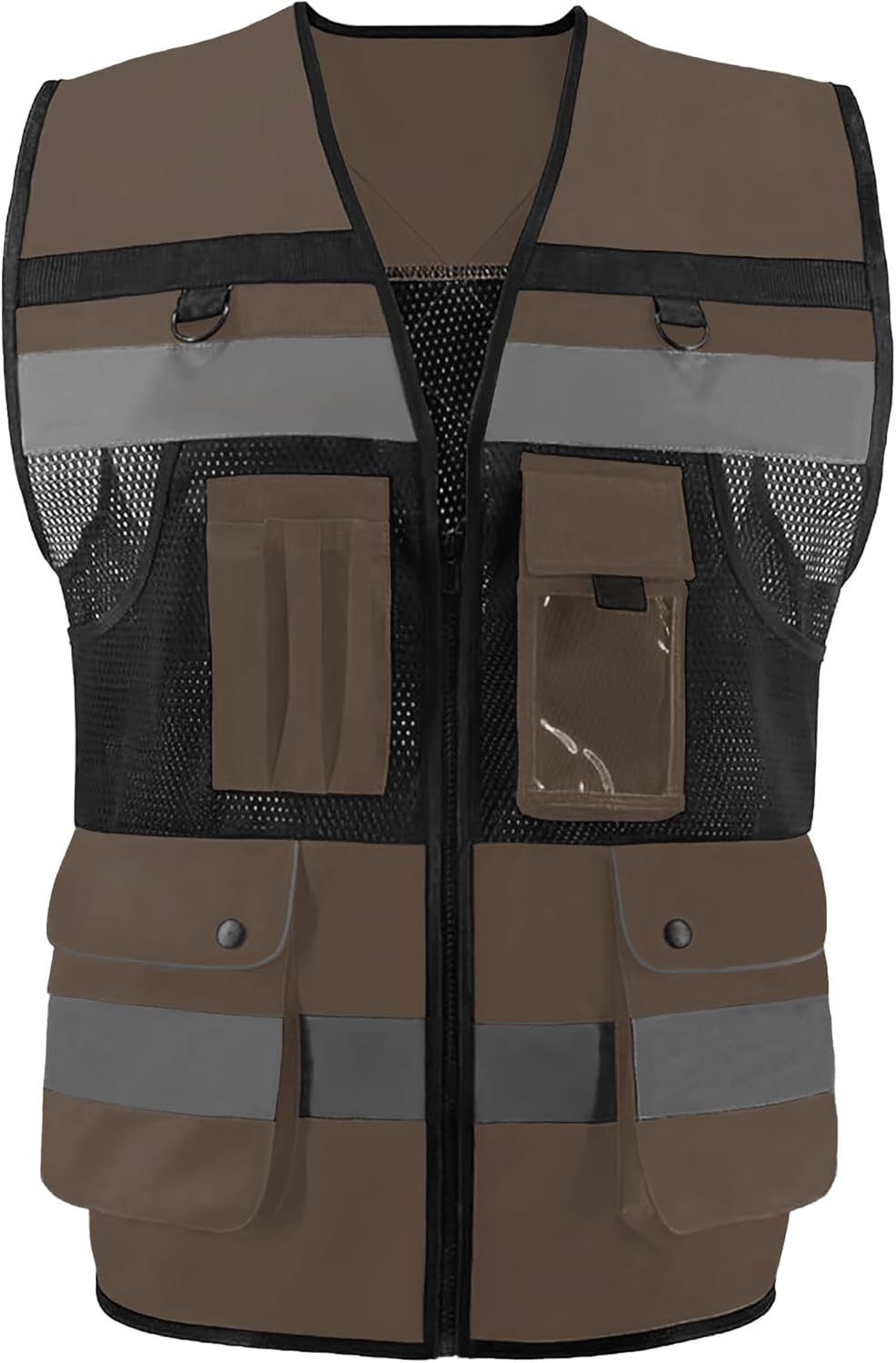 Safety Vest High Visibility Reflective Construction Vest for Men Women