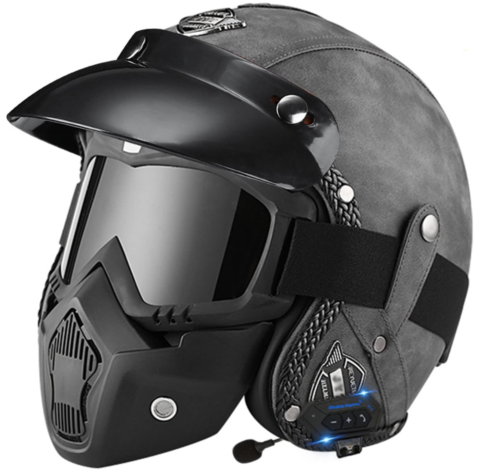 ダイビングヘルメットヴィンテージ Amazon.co.jp: オートバイBluetoothヘルメットヴィンテージ
