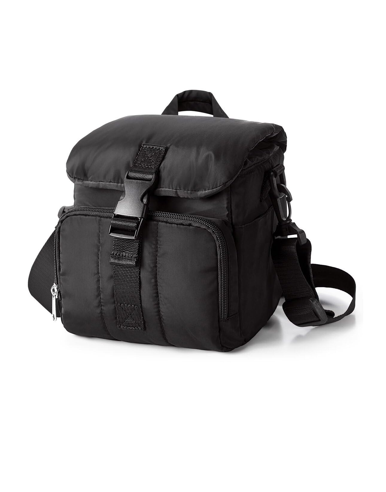 Custodia per Fotocamera Istantanea Compatibile con Polaroid Now 3rd e Go Gen2, Borsa a Tracolla Protettiva per Fotocamera con Tracolla Regolabile e Tasche, Nero