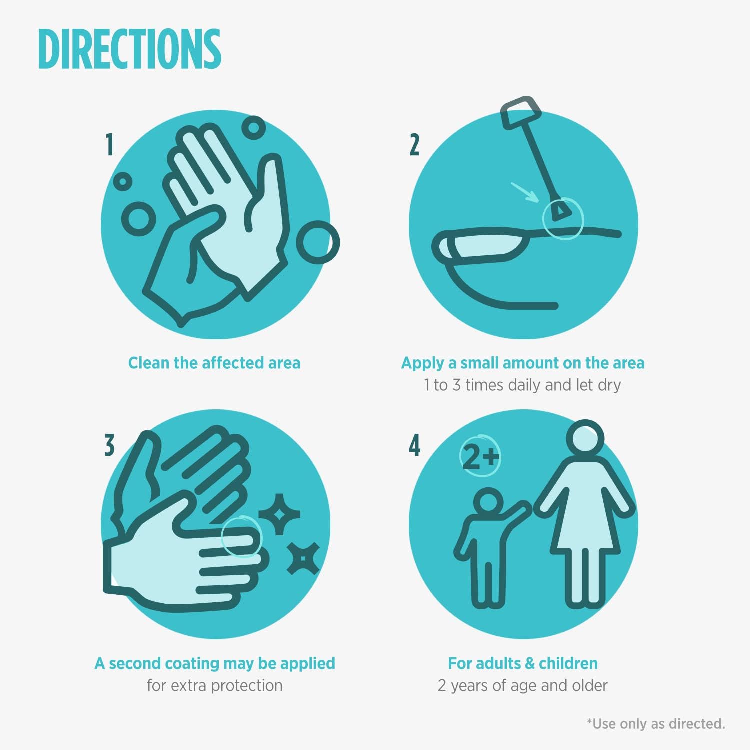 Liquid Bandage for Skin, Topical Analgesic and Antiseptic, Protective Skin Barrier for Small Cuts and Wounds, Easy To Apply Liquid Bandage for Cracked Fingers & Other Affected Areas, 1 Ounce (3 Pack) - Image 5