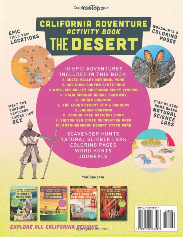 California Adventure Activity Book: Exploring The Desert through Family-Friendly Outdoor Activities and Earth Science Lessons - Image 2