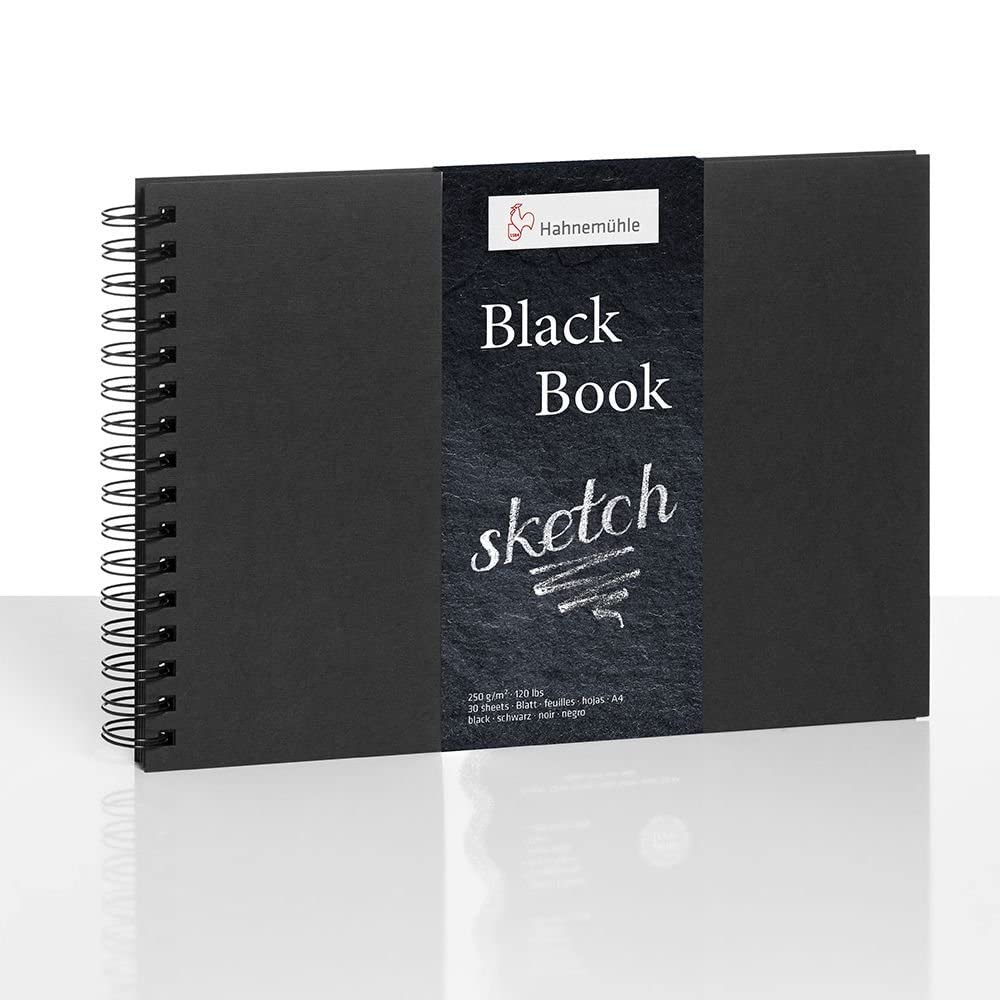 Black book 30 feuilles a4 250 g de papier noir