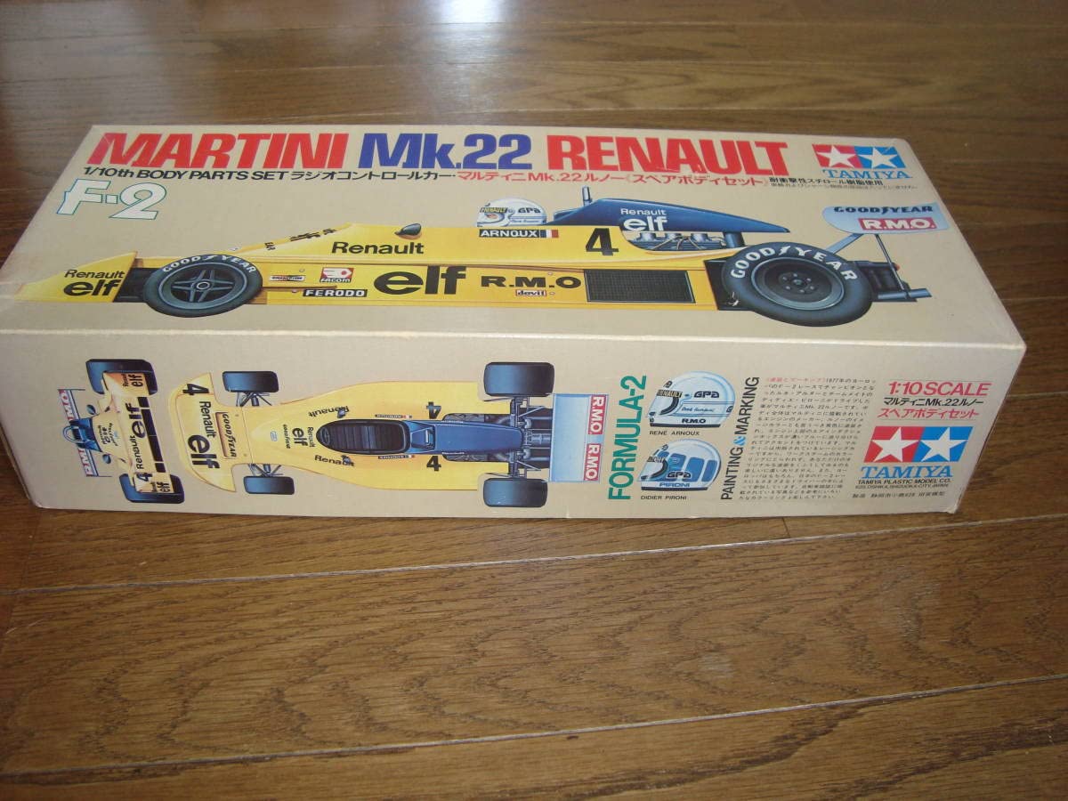 タミヤ マルティニ Mk.22 ルノー F2 説明書付き ジャンク 現状販売 タミヤ マルティニ Mk.22 ルノー F2 説明書付き ジャンク 現状