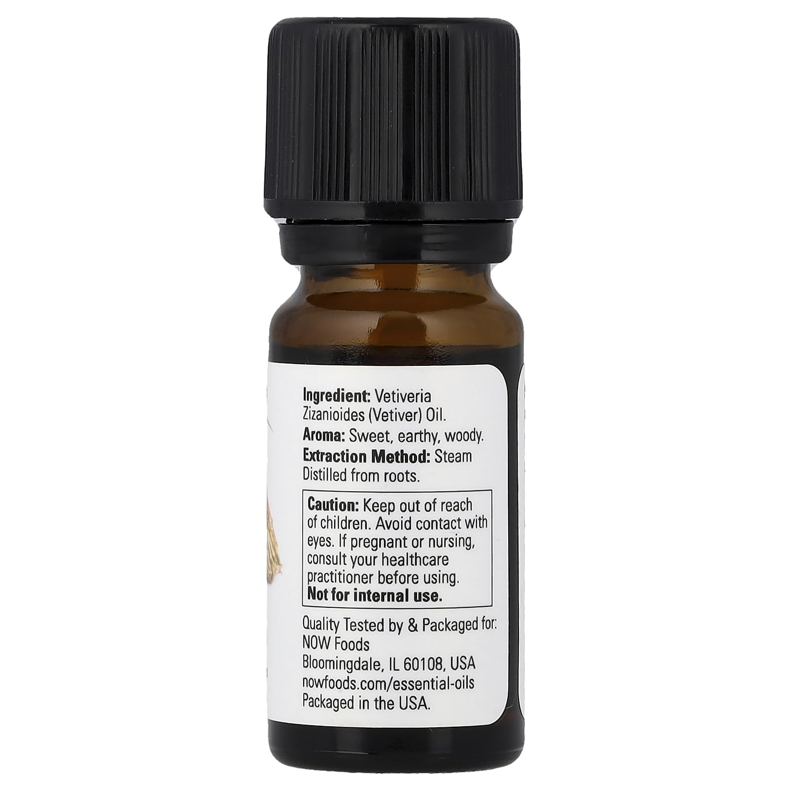 Amazon.com: NOW Foods Vetiver Essential Oil, .33 fl oz (10 ml