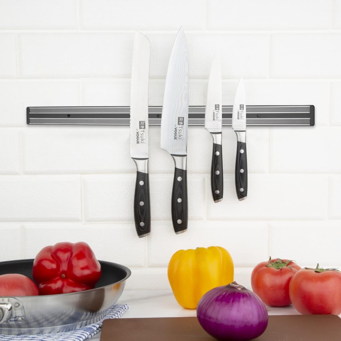 Vogue D722 Porte-couteaux magnétique Longueur 61 cm
