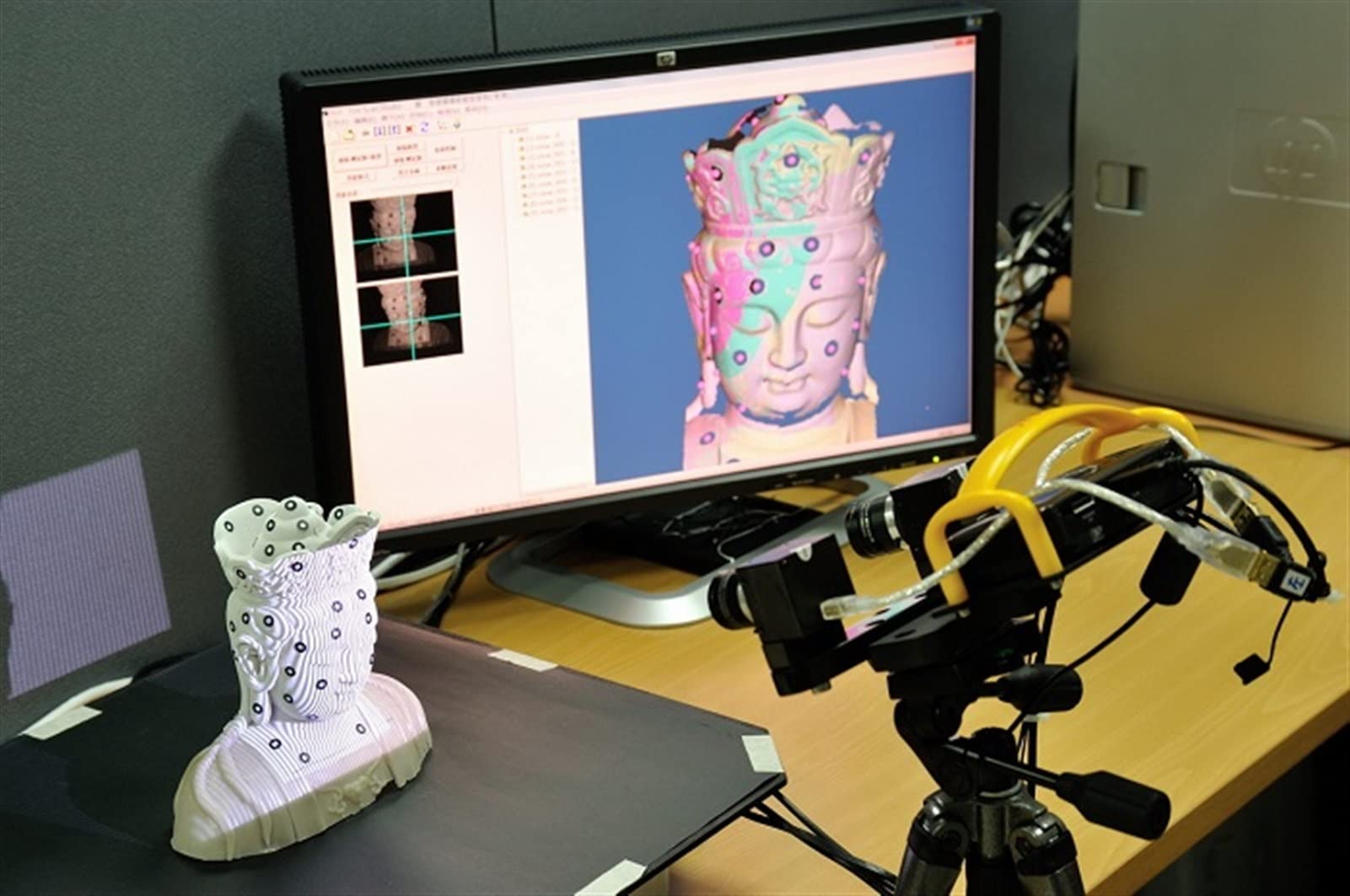 Präzises Scannen von Punkten 10000 PCs 3D -Scanner -Markierungspunkte, 8 mm 16 mm und 10 mm 20mm Referenzpunkt for 3D -Scanning Für 3D-Scannen und 3D-Drucken (Color : B, Size : Inside Outside 6mm/12