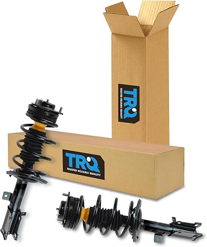 Miniatura 107 de TRQ - Conjunto de puntal delantero y resorte helicoidal (lados del conductor y del pasajero), para auto