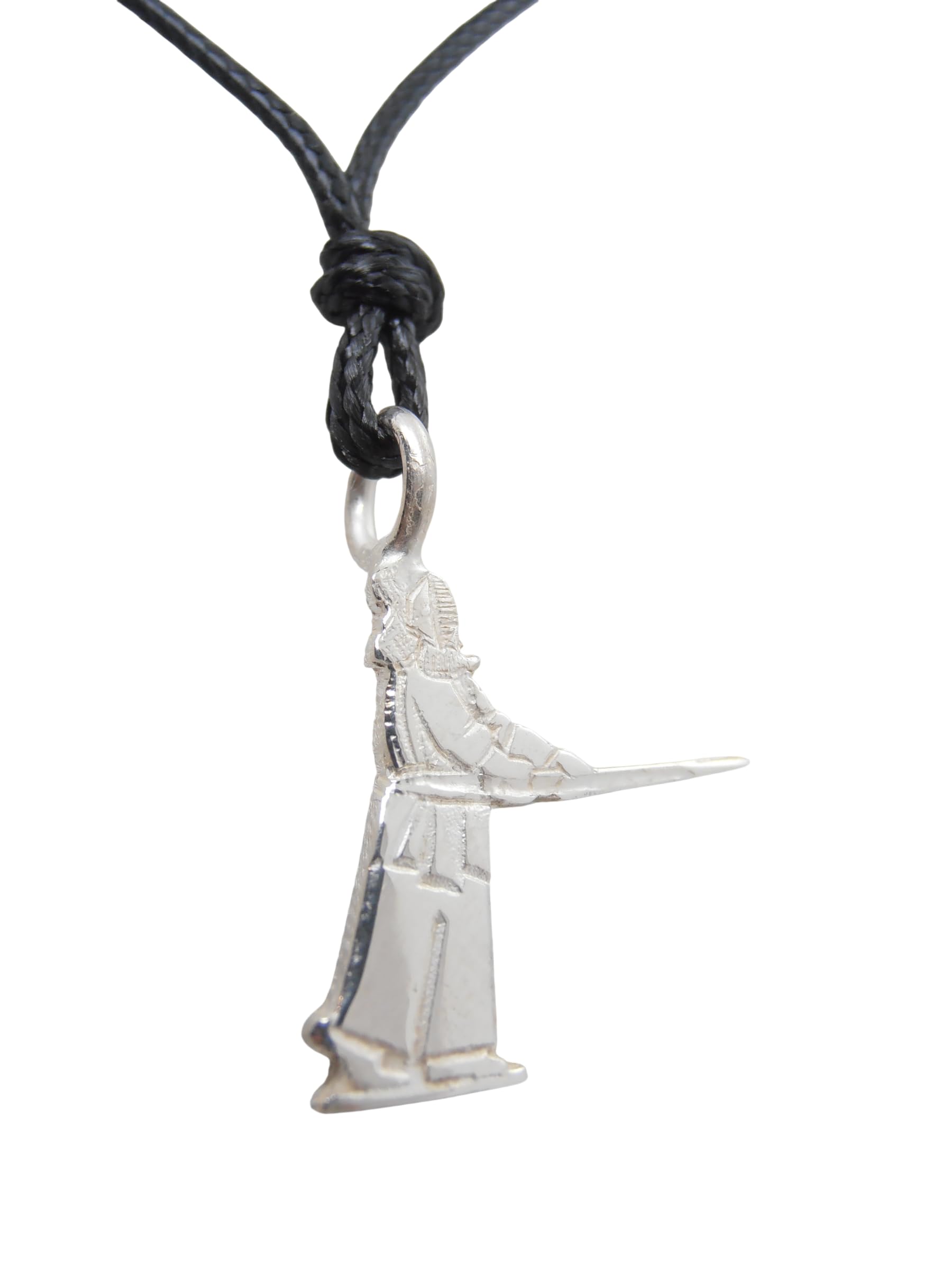 Pendentif Kendò Argent 925 ras-du-cou corde pour collier Kendōka Kenshi Shinai