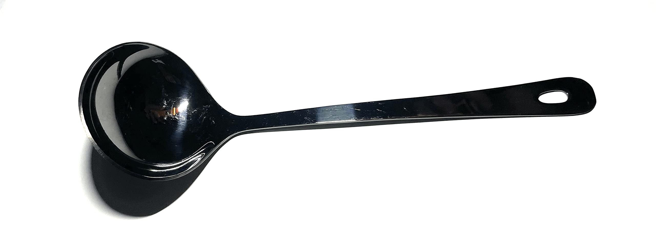 Küchenutensilien-Set aus Edelstahl, PVD-Schwarz, 4 Stück (Spatel, Schöpflöffel, Servierlöffel, Schaumlöffel, Schaumlöffel)