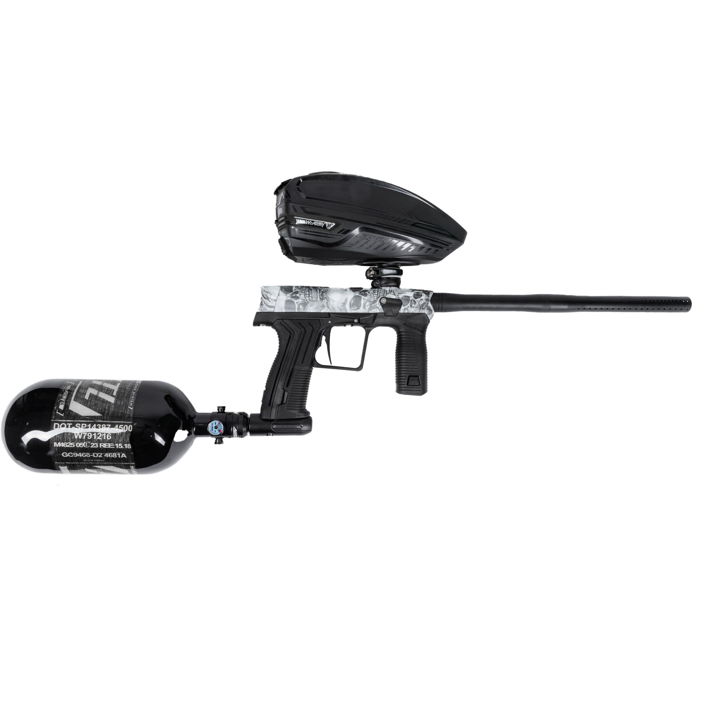 Planet Eclipse HK ETHA3 Paintball Marker TFX3 Loader 68ci Pro Tank Kit