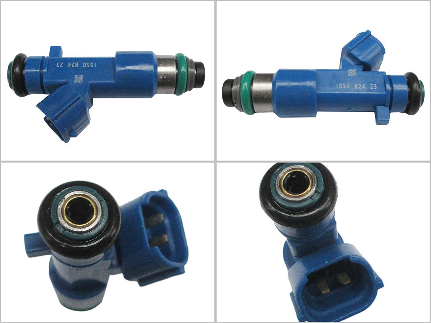 Qualité professionnelle Set 6 OEM Denso Fuel Injectors 16600JK20A For