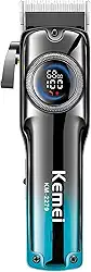 Máquina De Cortar Cabelo e Barba aparador de pelos Kemei Km-2279 Profissional Sem Fio