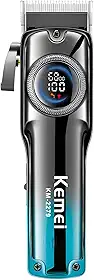 Máquina De Cortar Cabelo e Barba aparador de pelos Kemei Km-2279 Profissional Sem Fio