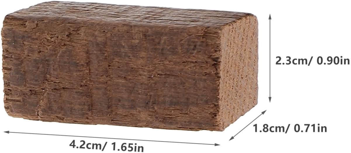 Wooden Chip Red Wine Brewing Chips Toasting Oak Cubes for Home Brew Flavor Convenient Addition for Wine Making Random Shape