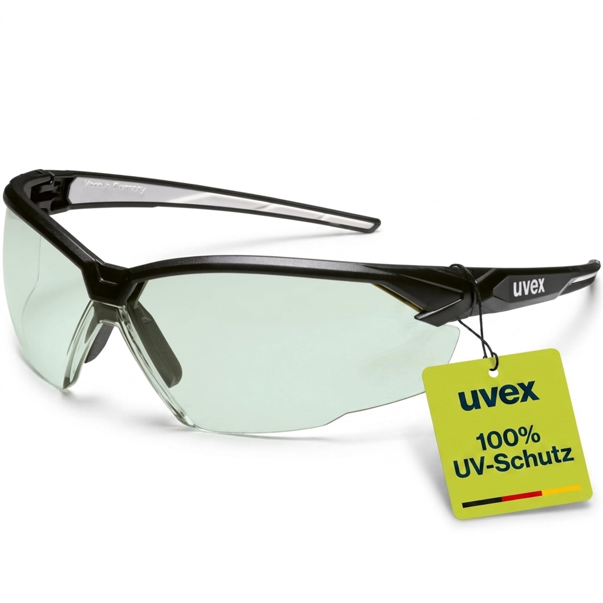 Uvex suXXeed Variomatic Okulary z ramami – Okulary ochronne do sportu – Soczewki fotochromiczne – Ochrona przed promieniowaniem UV 100 %