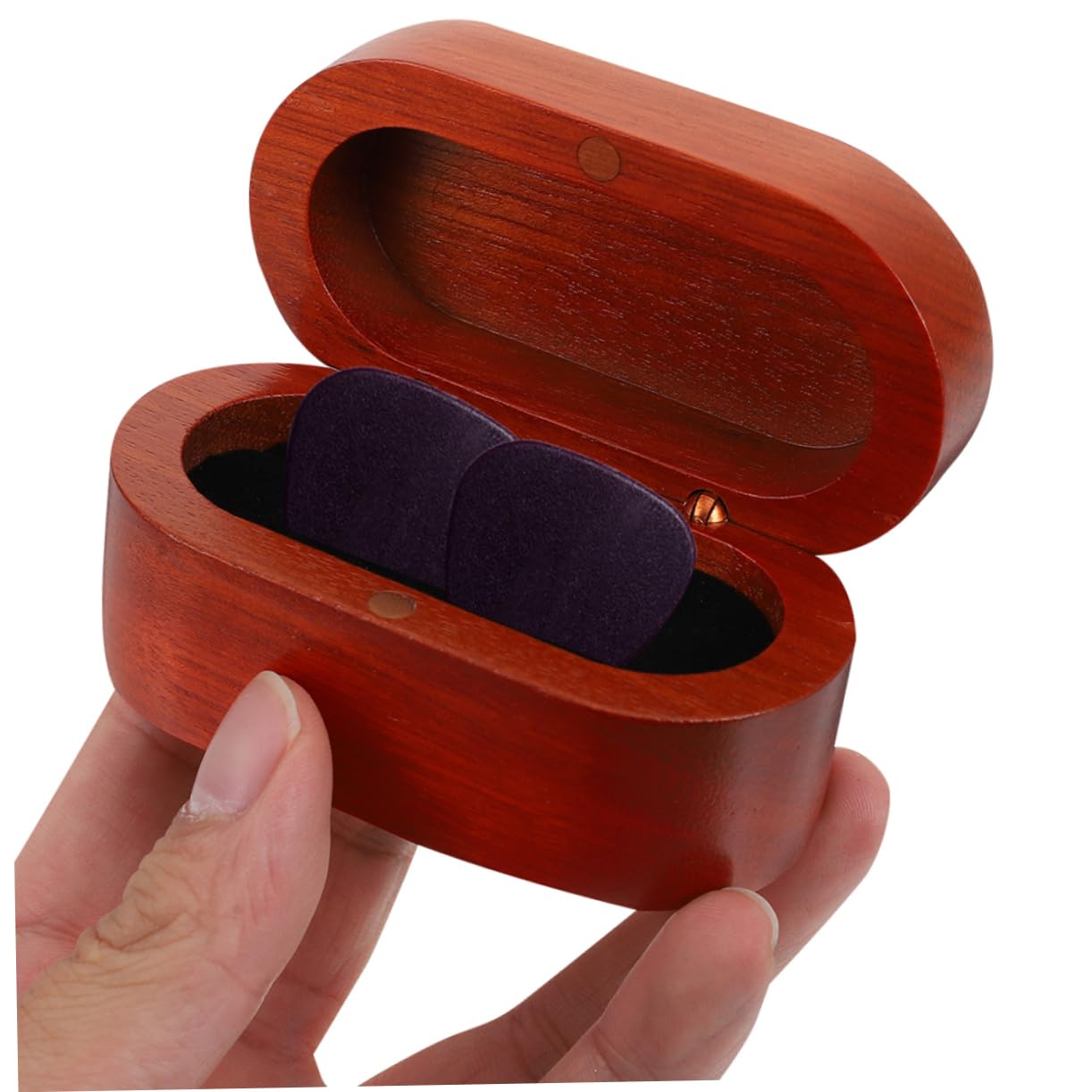ibasenice 3 Zestawy Gitara Pick Do Przechowywania Pojemnik Na Plektron Kostki Do Gitary Uchwyt Na Gitarę Z Futerałem Do Przechowywania Drewniana Gitara Plektron Do Przechowywania