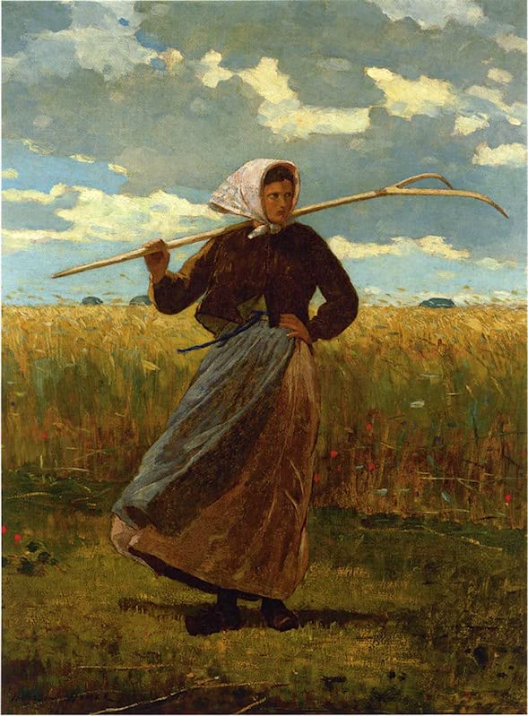 Tableau Toile Winslow Homer : impression haute définition d'art déco 60x90cm