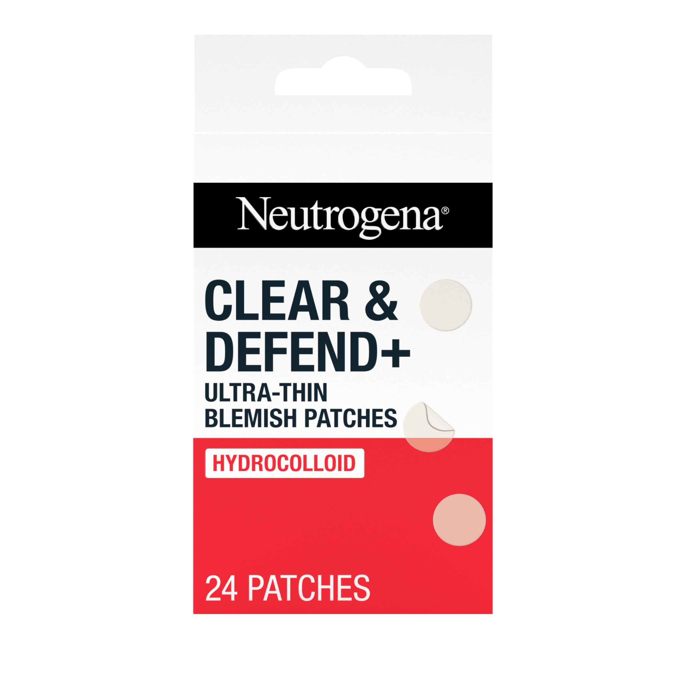 Neutrogena Clear and Defend Ultra-Thin Blemish Patches 24ct