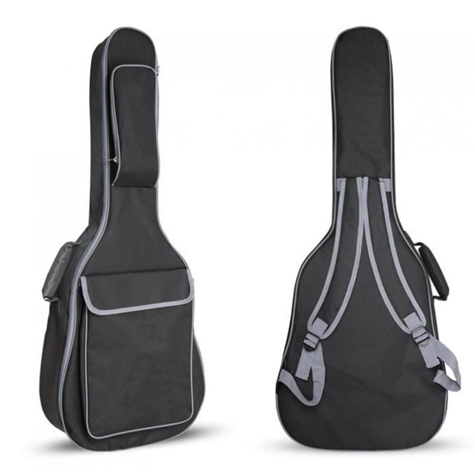 Pokrowiec Na Gitarę 36" Z Podwójnymi Paskami Tkaniny Oxford Pogrubiona Bawełna O Grubości 10 Mm Miękka I Wodoodporna