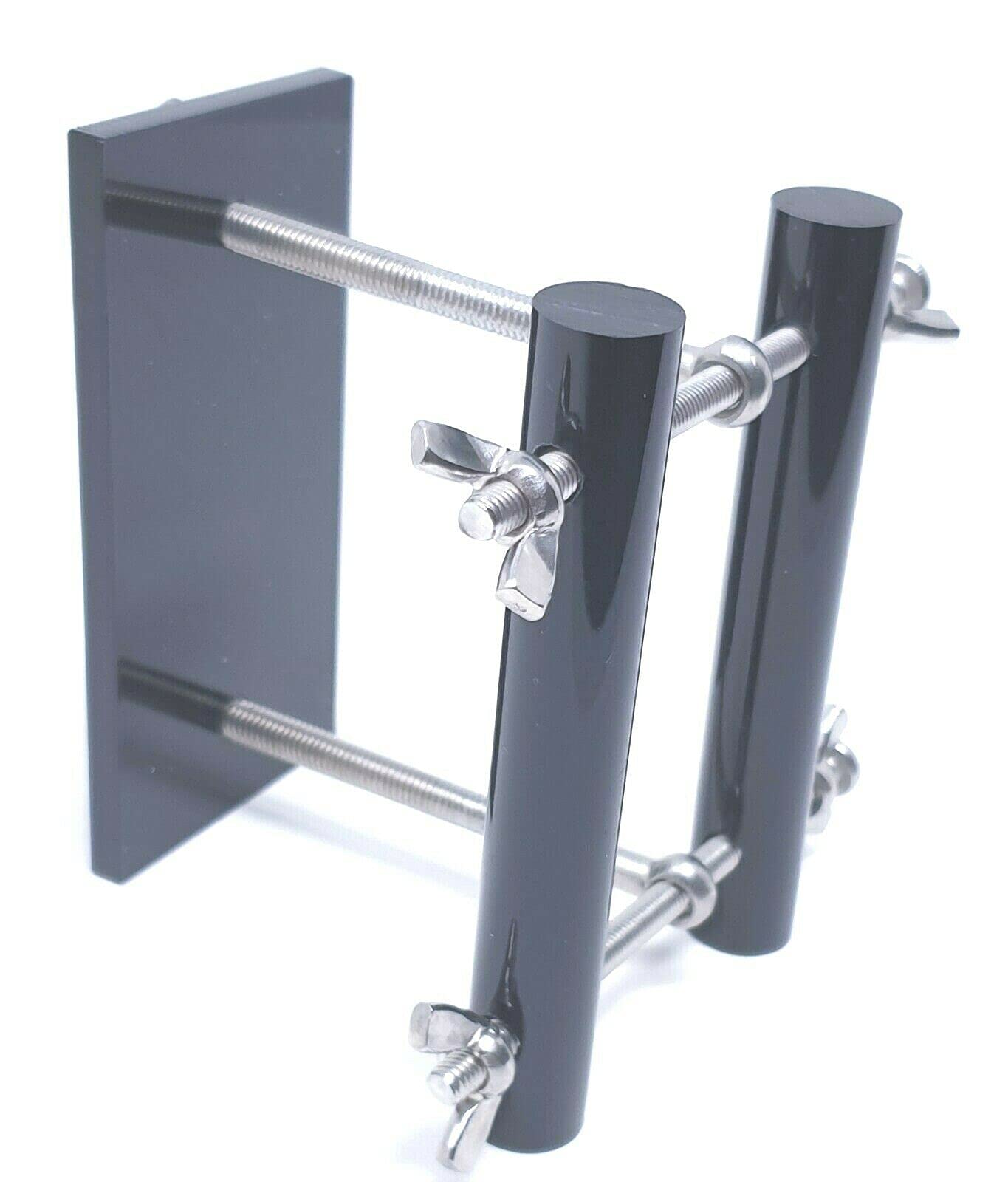 Bondage Masters Fetish Bondage CBT Testicle Crusher, Clear