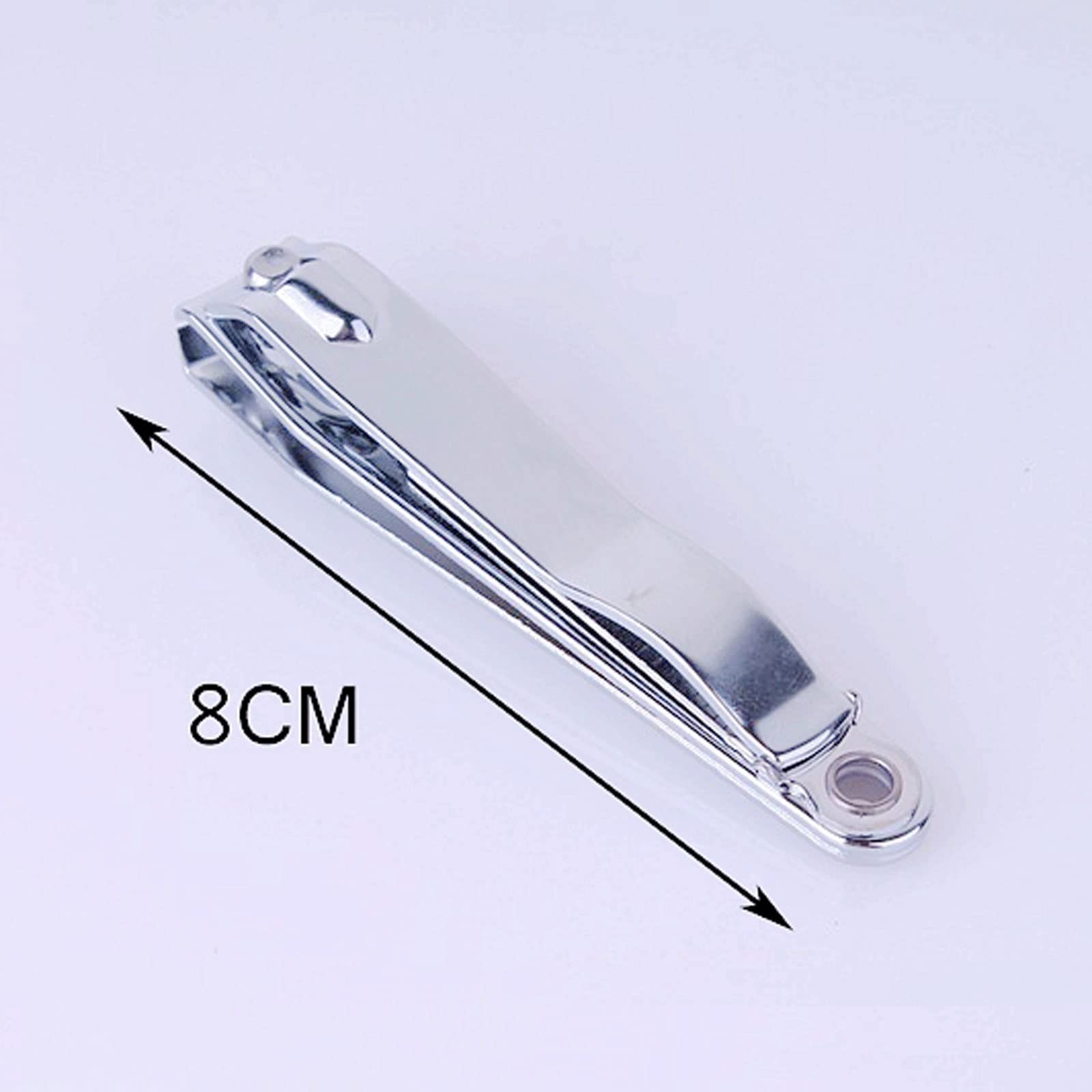 Cortaúñas Profesional de Acero Inoxidable de 8 cm, cortaúñas de Viaje, Tijeras para uñas de los pies, alicates, Herramienta de pedicura