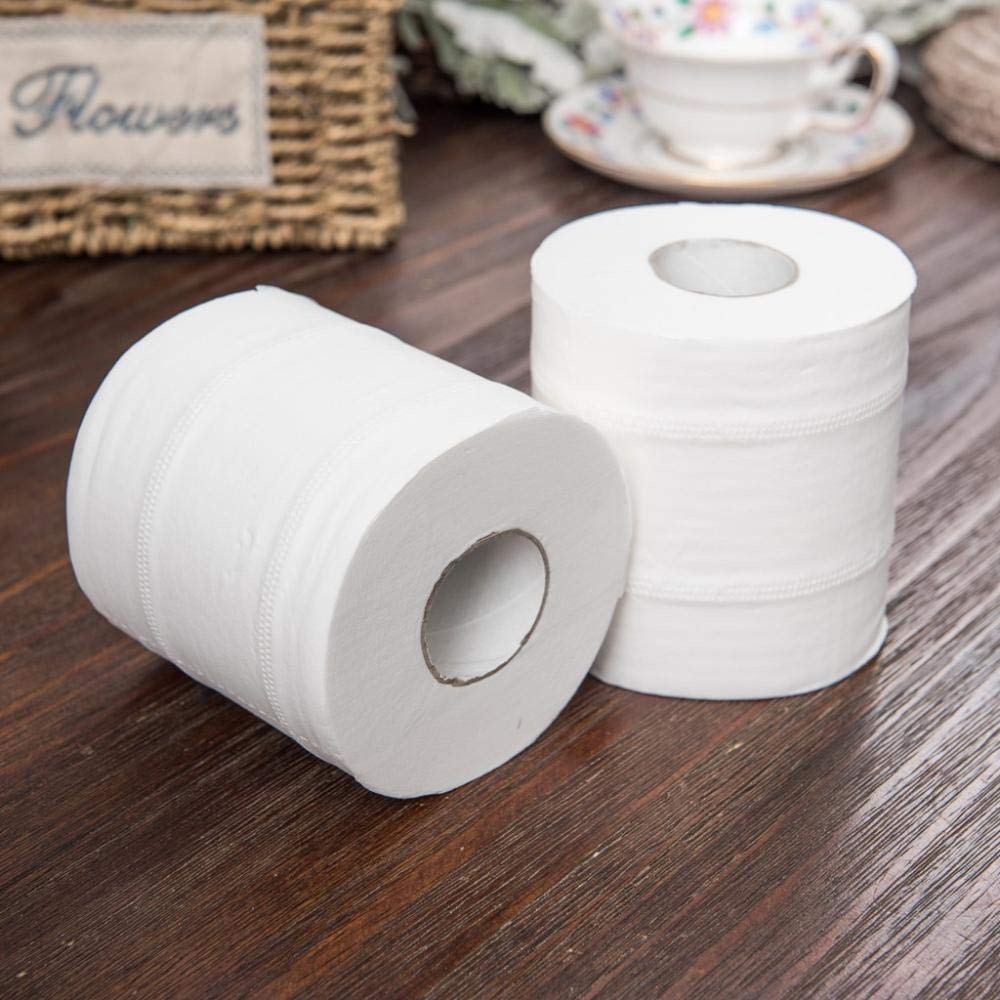 Soft and clean sanitary toilet paper, multifunctional kitchen roll paper, washable, soft, strong and absorbent, suitable for home kitchen and bathroom. (pcs12)