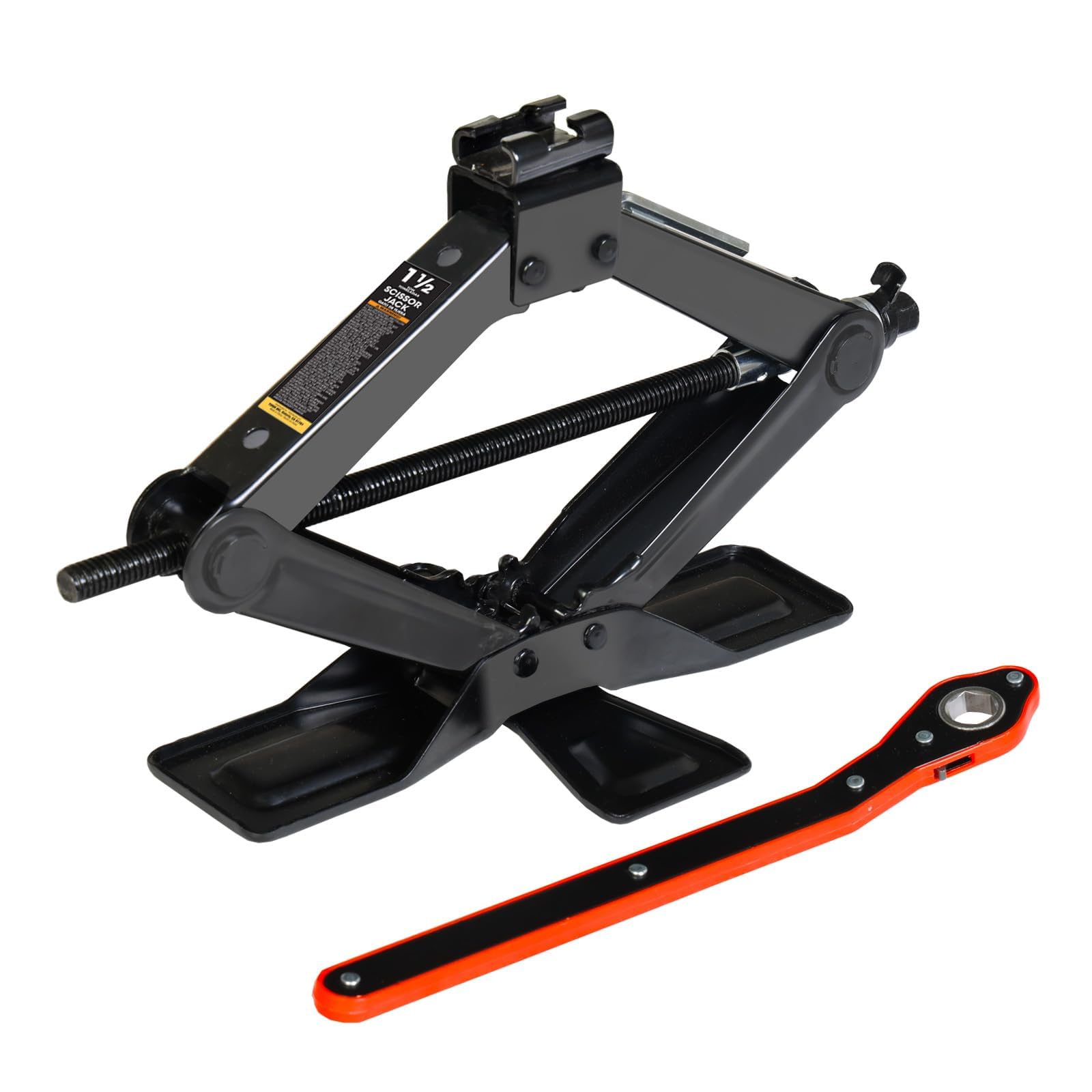 Amazon.co.jp: BIG RED 機械式パンタジャッキ 1.5T 車用ジャッキ 