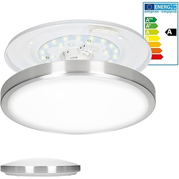 Ecd Germany Deckenlampe Led Weiss Deckenleuchte Rund O300 Mm