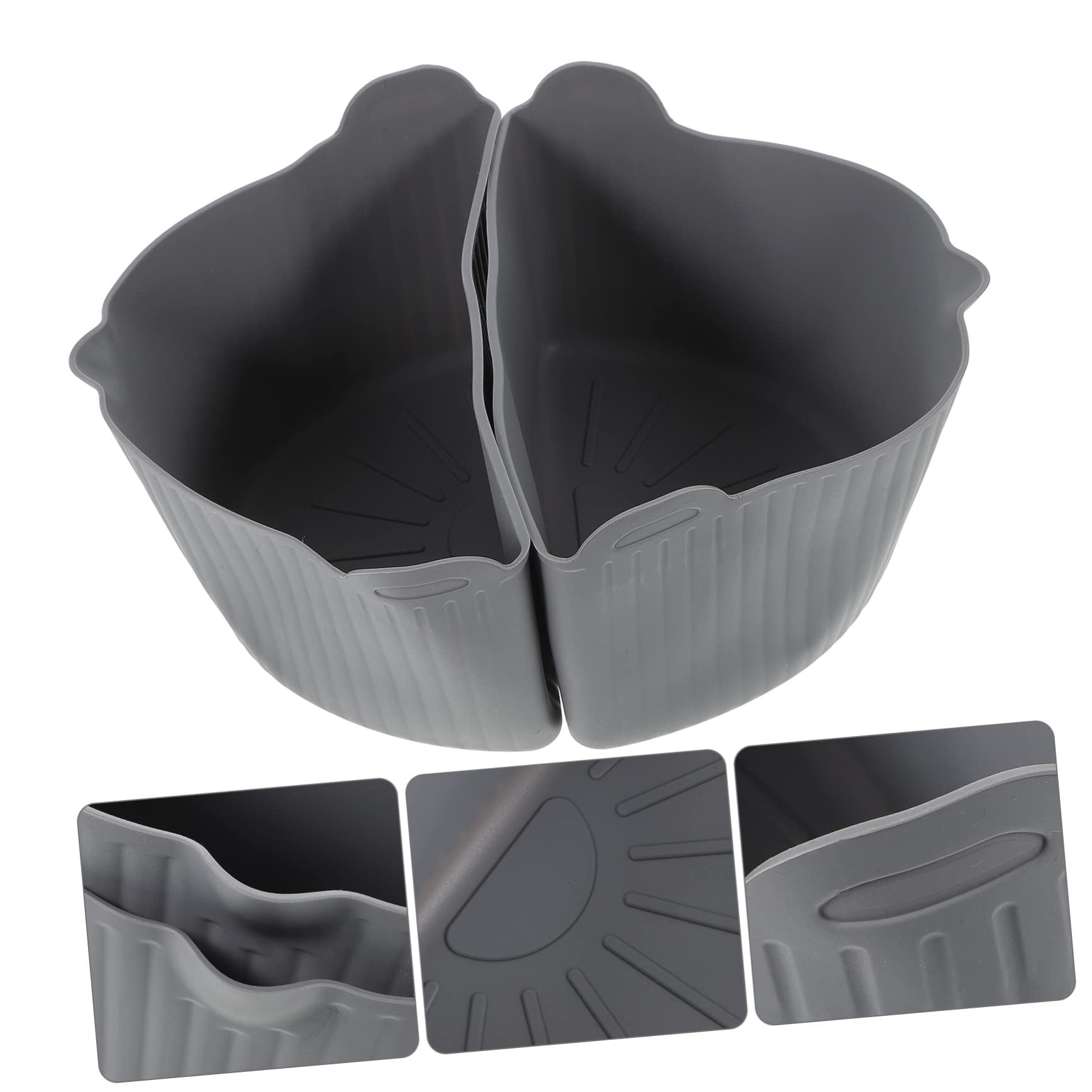 Domigard Silikon Slow Cooker Liner - Wiederverwendbare Topfeinsätze 6-teilig