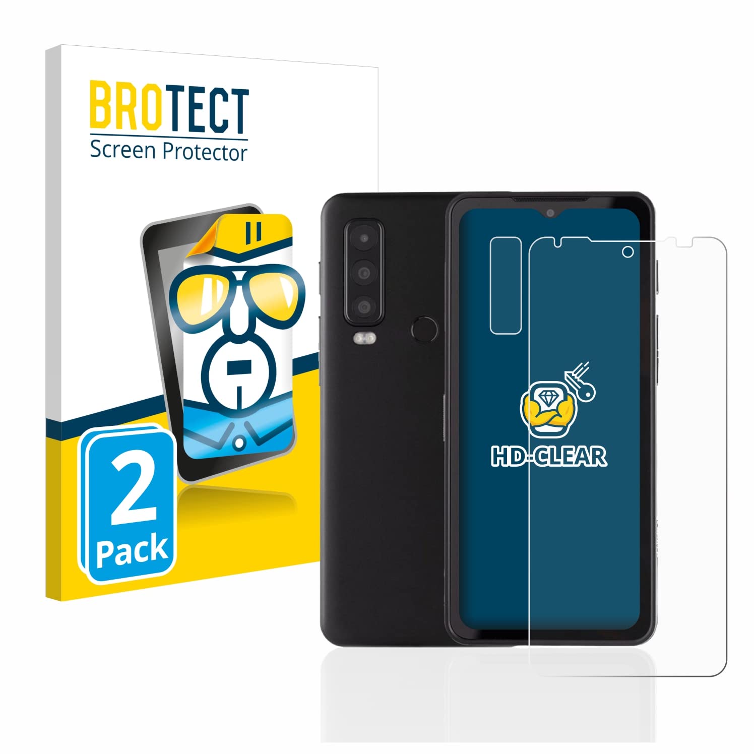 BROTECT Schutzfolie Für Ring Video Doorbell 3 – 2 Stück, Ultraklar, Kratzfest, Made In Germany