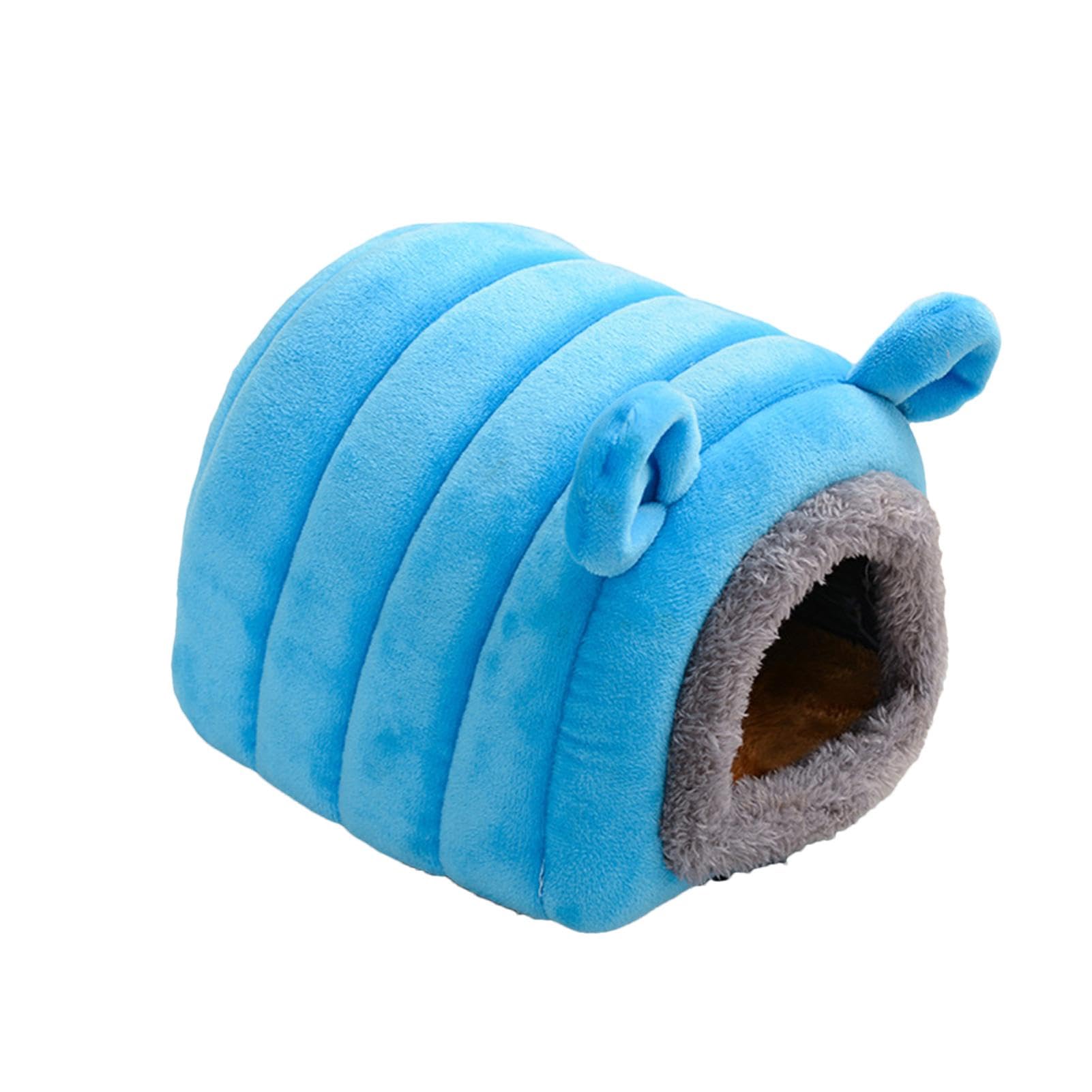 Cama para hámster acolchada que evita el frío en mascotas