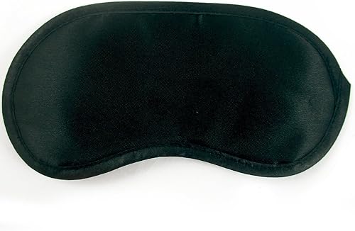 Miniatura 1 de Paquete de 4 mascarillas de seda para dormir, con correa elástica, diadema para dormir y viajar para la siesta