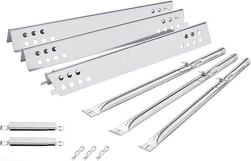 Miniatura 7 de 463435115 Piezas de parrilla para Charbroil Advantage 3 piezas de repuesto de parrilla de quemador 463436815 463335115 463344015 463370015