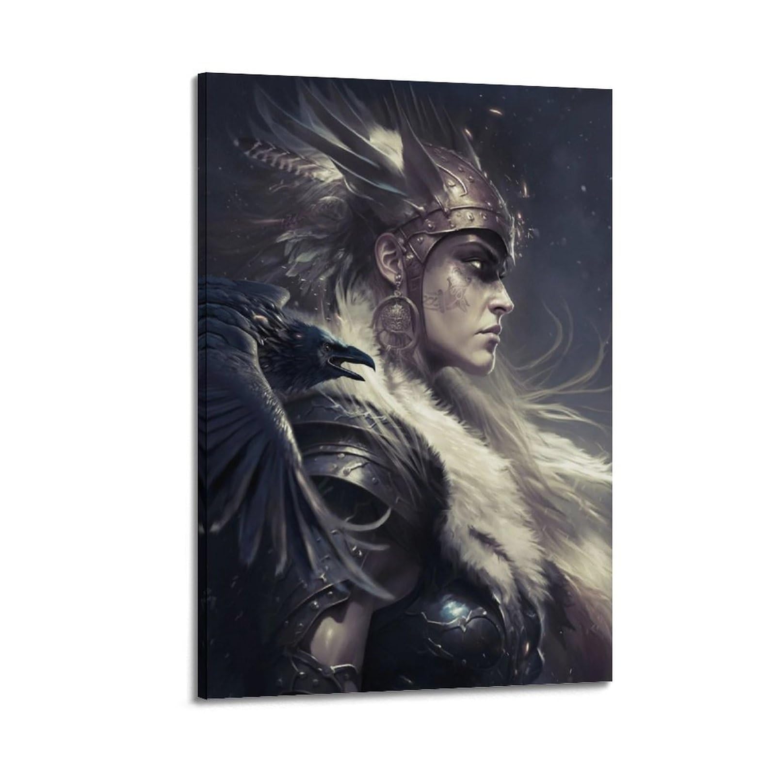 SUPERDANT Wikinger-Poster Set – 9 Ungerahmte Kunstdrucke Nordische Mythologie