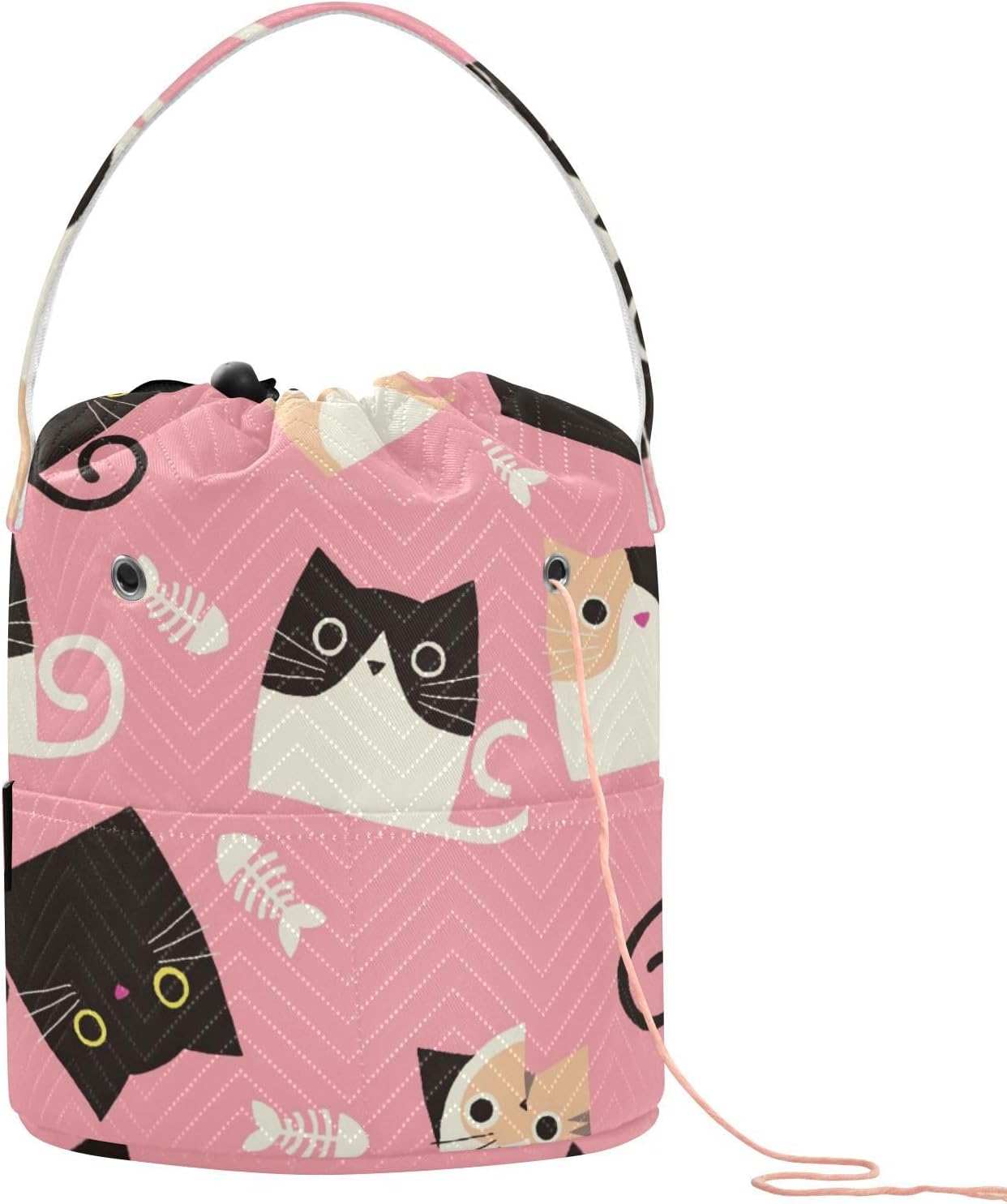 Limonta Toile De Tote Bag Deci OVY KAJA Limonta Nylon Big Tote Bag