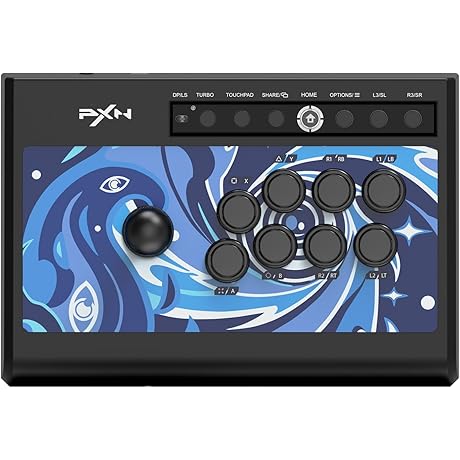 PXN-008 Arcade Tekken Joystick for Xbox, PlayStation, PC, and Switch
