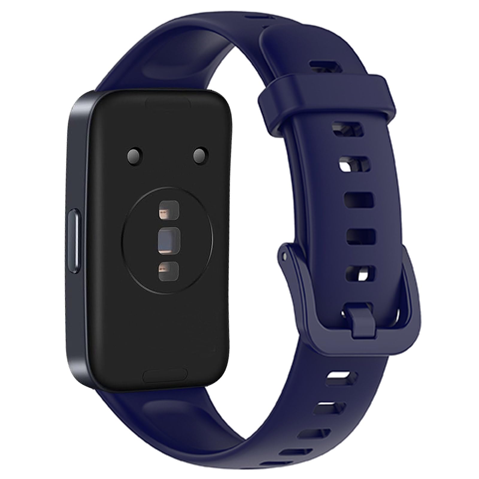 SUGARJAR Silicone Strap For Huawei Band 8/9/10,Soft Sports Replacement Straps for Women and Men, Original Blue, 5.5"-8.5" (140MM-215MM) - Image 2