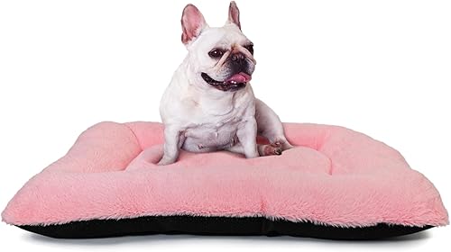 Miniatura 9 de Cama para Jaula de Perros Lavable para Perros XXS, de Lujo, de Piel Sintética Gruesa, Esponjosa, Cómoda, Almohadilla de Jaula Antideslizante, Tapete