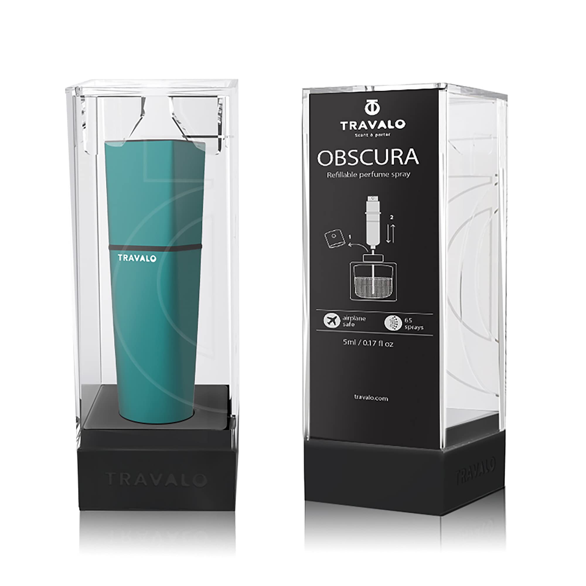 Travalo Obscura Green Atomizer