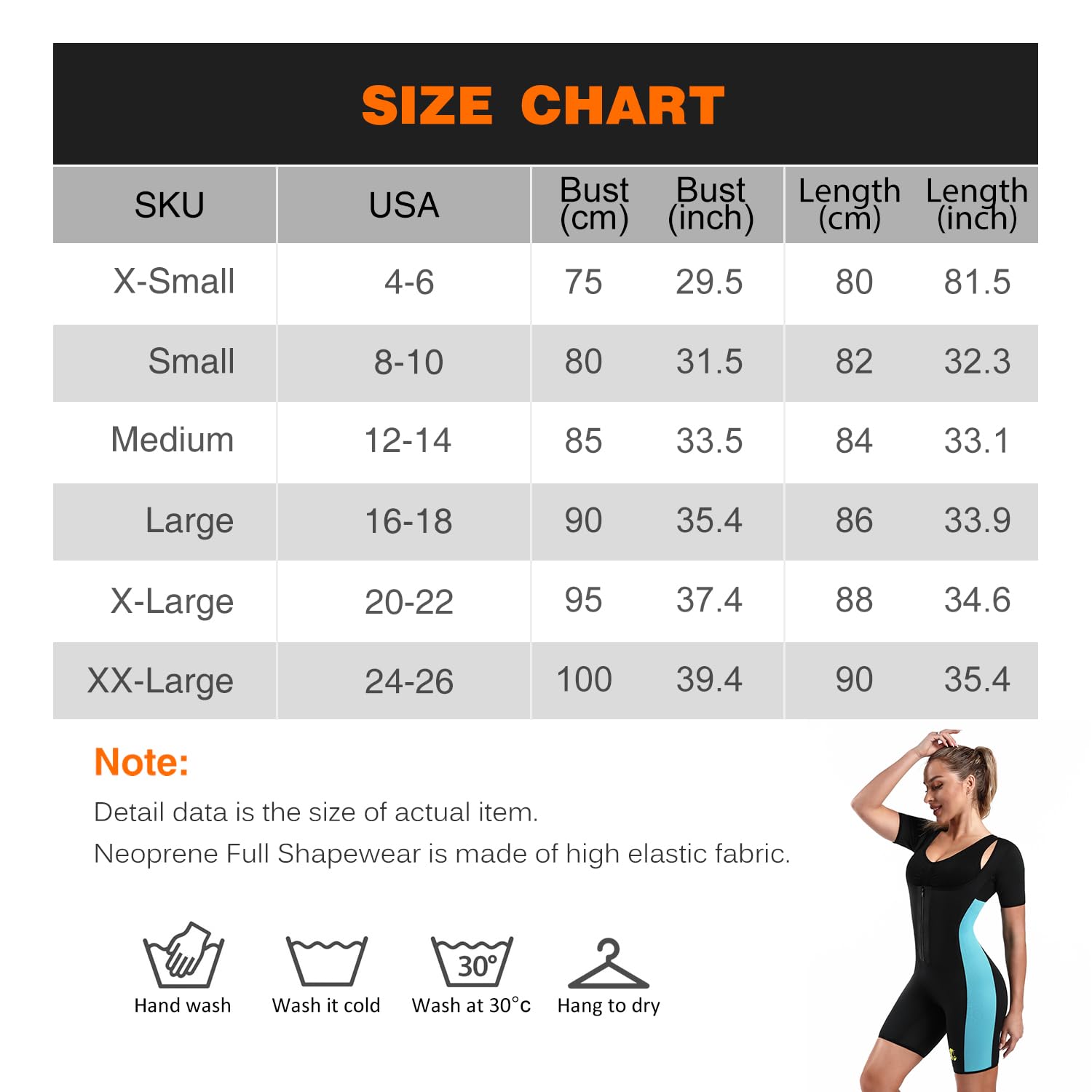 Faja Reductora Adelgazante Mujer Neopreno Traje Sauna para Deporte Fiteness Body shaper Moldeador Chaleco Traje de buceo
