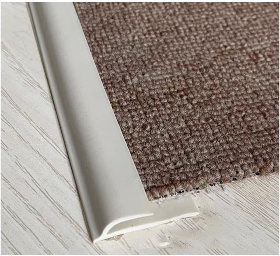 Licwrocca PVC Flexible Edging Trim Strip for Carpet Door Floor Mats