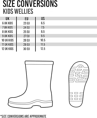 Miniatura 2 de Bluey Botas Wellington Wellington para niños pequeños con personaje de cachorro de lluvia azul