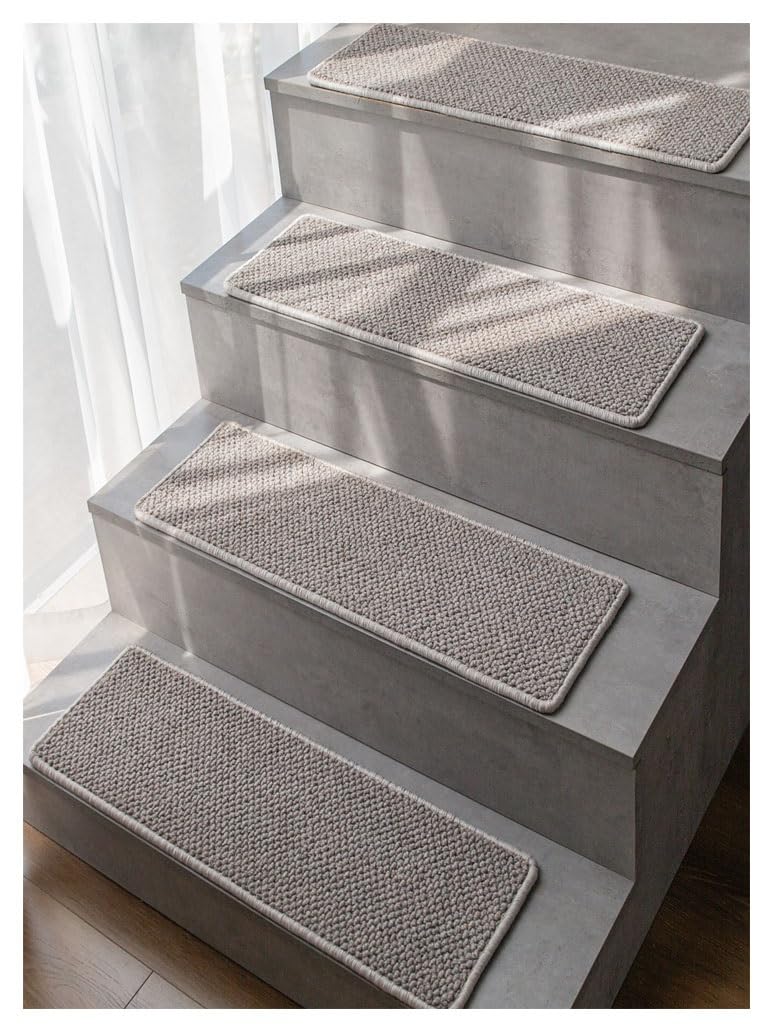 Lot De 1-7 Tapis D'escalier Autocollants Et Antidérapants pour L'intérieur