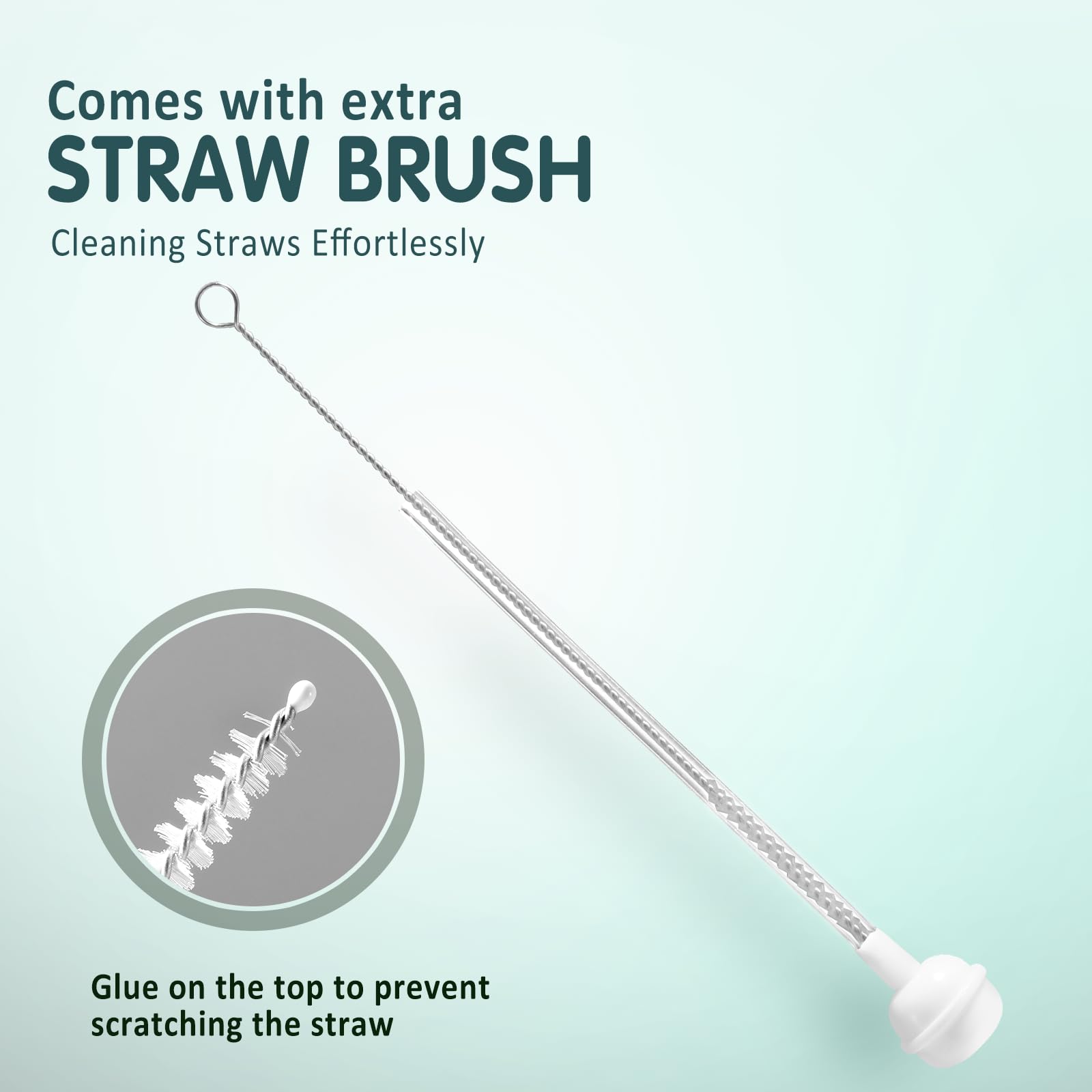 Diboniur Baby Bottle Brush, 3-in-1 Silicone Bottle Cleaner Brush with Dummy Brush, Scratch-Resistant and Durable - Image 4