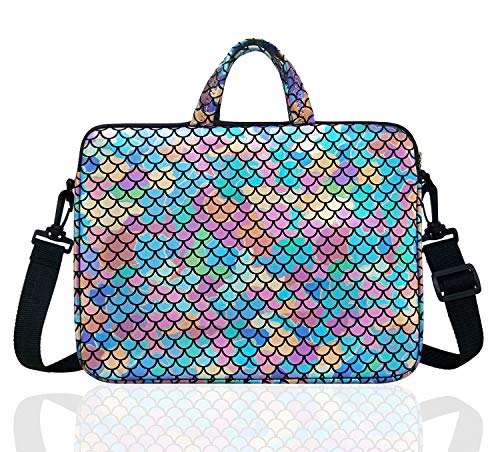 Hot Deals 17.3-Inch Laptop Shoulder Carrying Bag Case Sleeve For 17" 17.3 inch HP DELL (Colorful)