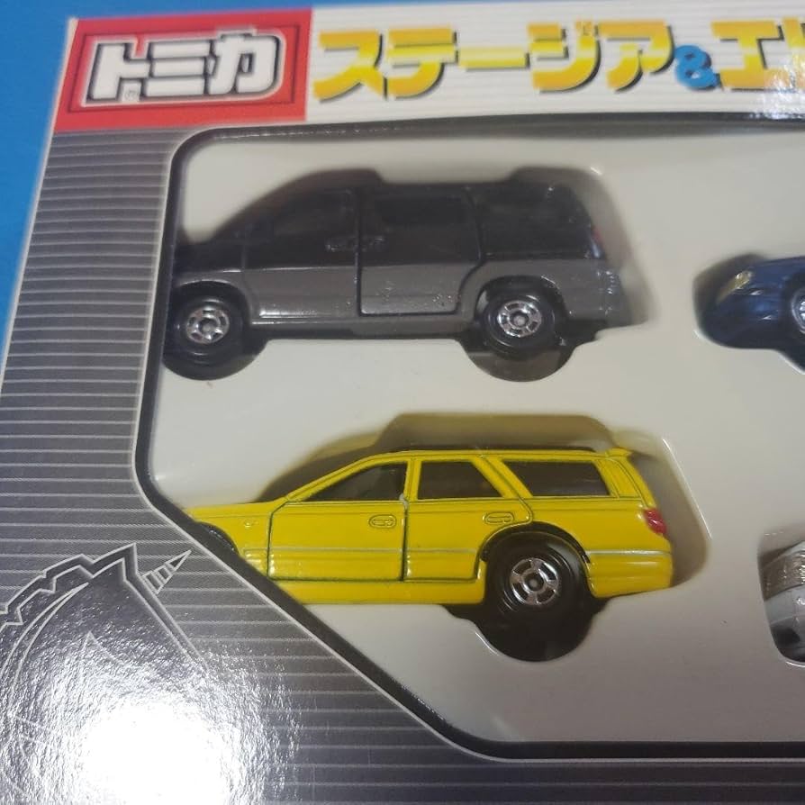 トミカ　ステージア＆エルグランドセット 　　　　bB＆Viセット トミカ ステージア＆エルグランドセット bB＆Viセット ミニカー