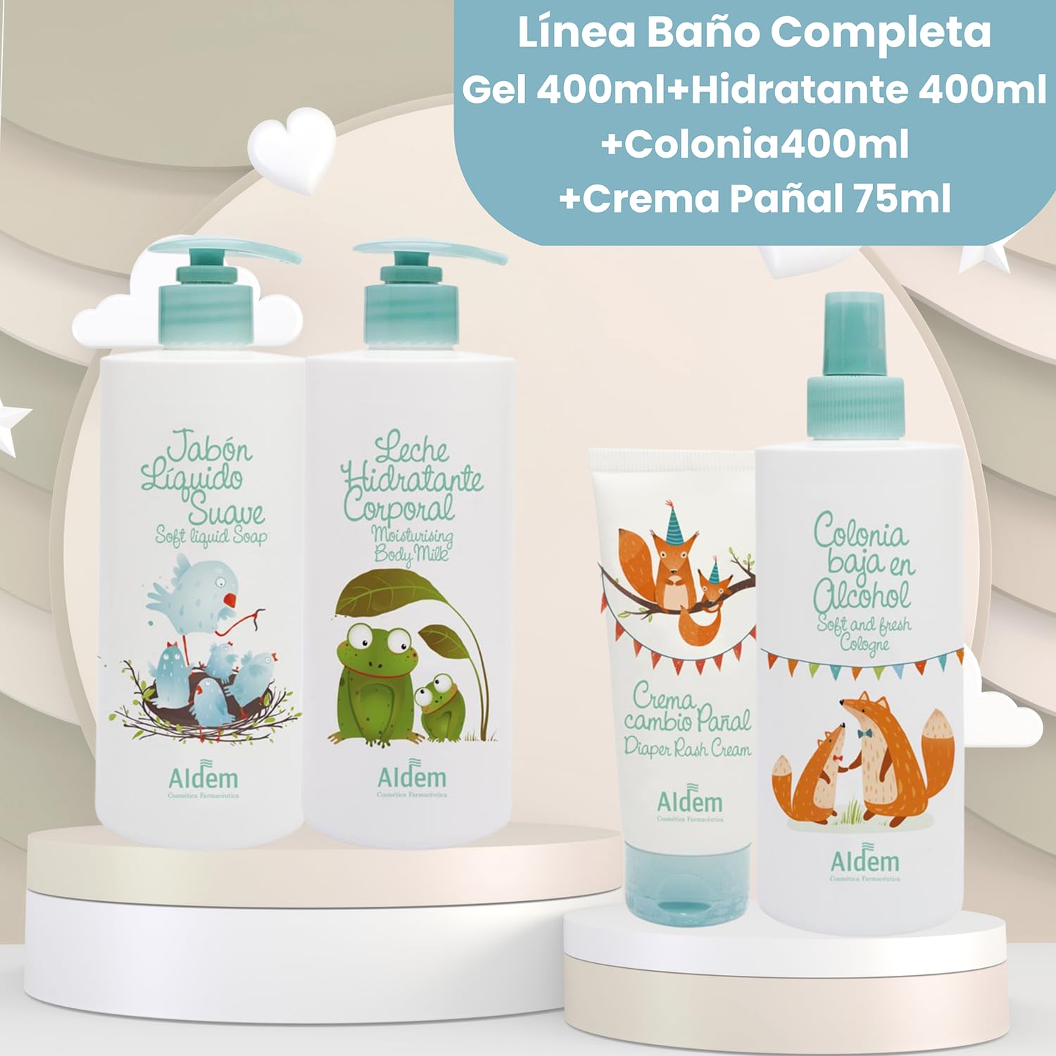 Mi Chupete Personalizado con Nombre, Tarta Pañales (Gris) | Tarta de 42 pañales talla 2 con chupete personalizado, Dou Dou osito con sonajero, set de higiene y toallitas