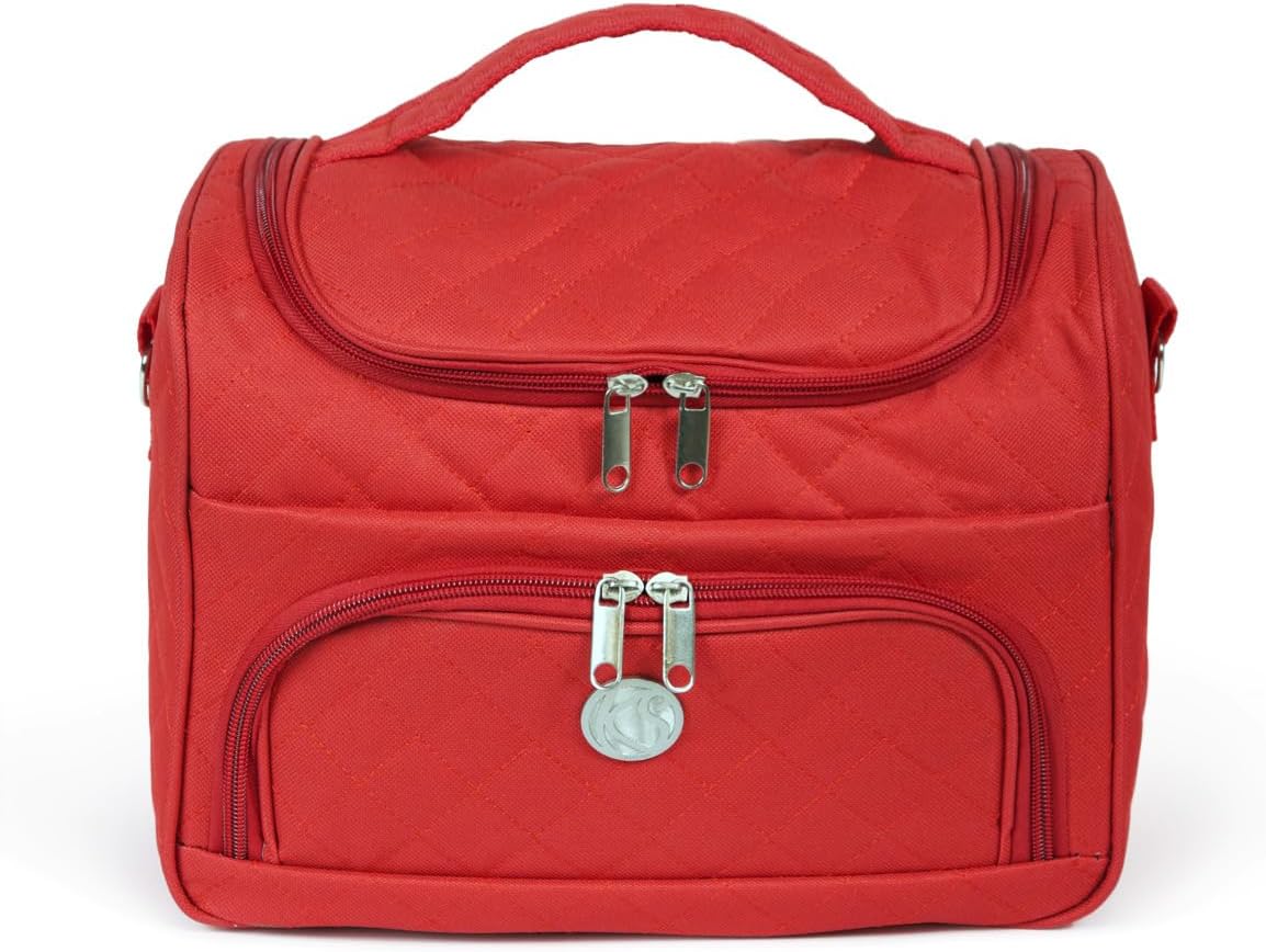 Vanity Cosmetic Toiletry Bag with Handle, Hanging Travel Organizer, Storage Bag – Large Capacity Vanity Cosmetic Toiletry Bag with Handle, Hanging Travel Organizer, Storage Bag – Large Capacity