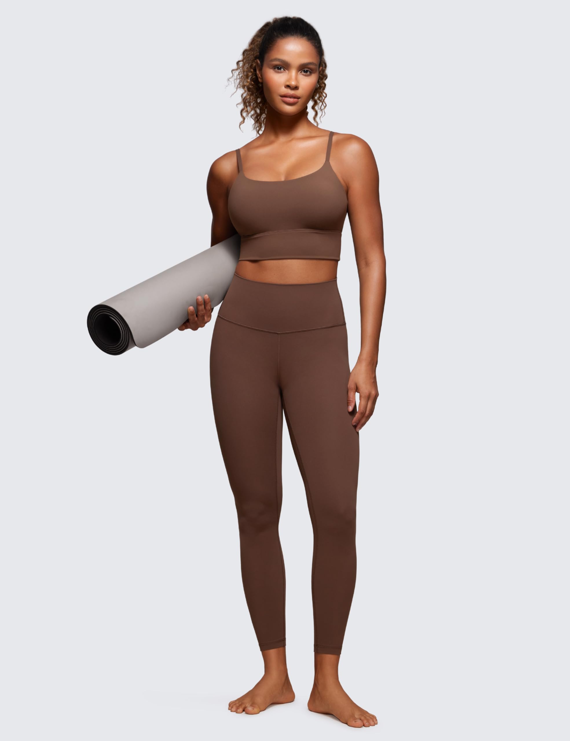 CRZ YOGA Donna Butterluxe A Vita Alta Allenamento Ghette Atletica Pantaloni da Yoga - 64cm/71cm