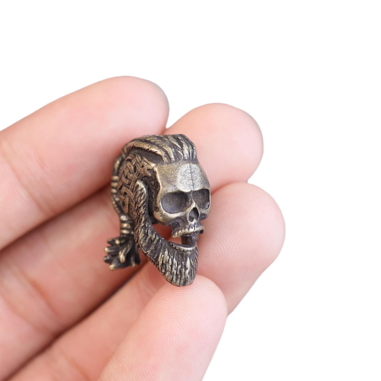 Amazon.com: 7pack Antique Bronze Viking Hair Beads for Men DIY
